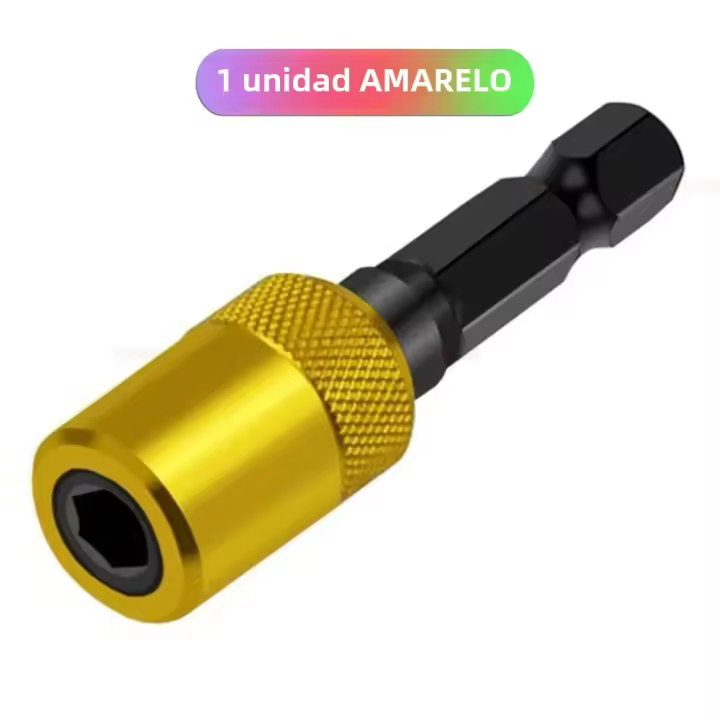 STONEGO Soporte Magnético De Extensión Para Destornillador Eléctrico Con Rosca Hexagonal De 1/4 Pulgada Y 60mm Quick Release - 1