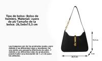 Bolso De Hombro Para Mujer De Lujo Pequeño En Cuero PU Versátil Con Cierre De Cremallera Bolso Underarm Moda Sensación Avanzada - details 0