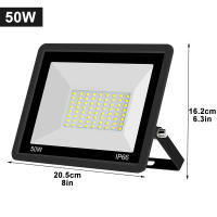 Lámpara De Fosa LED Exterior IP66 Impermeable 6000K Blanca Fría Proyector De Luz De Seguridad Para Exterior Y Carretera - details 11
