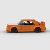 Modelo De Coche De Carreras Roadster Para Niños Bloques De Construcción Pequeños Compatible Con MOC Rompecabezas DIY Regalos De Juguetes - details 3