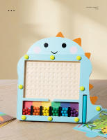 Juguete Educativo De Madera Para Niños Laberinto Magnético Montessori Formación De Coordinación Y Clasificación De Colores Puzzle Cognitivo Juego De Mesa Tema Naturaleza Y Deportes - details 7