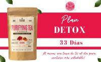 CAJA INFUSIONES REGALO DETOX  Té Depurativo & Diurético  Vientre Plano, Infusión Drenante, Te Verde, Cola de Caballo, Diente de León, Cúrcuma, Jengibre, Menta, Bayas de Goji, Piña, 2 PACK x 100g - details 2