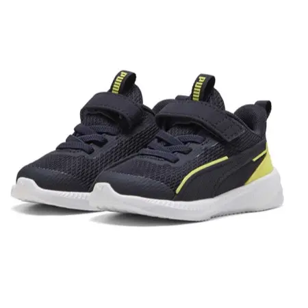 Zapatillas Puma Flyer Lite 3 Azul Marino Amarillo Running Bebé 401528-023 - 1
