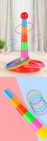 Juego De Torre De Juegos Para Niños Con Anillos De Lanzamiento Juego Interactivo Para Padres E Hijos Desarrolla Habilidades De Agarre Y Movimiento Juguetes Deportivos Para Interiores Y Exteriores - details 0