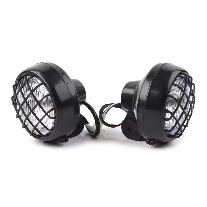 Lámpara De Faro Frontal Para 4 Wheelers Quad Motocross Go Kart ATV Dune Buggy Yamaha Banshee 87-2006 Pieza De Repuesto De Plástico 12V - 1