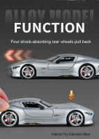 Modelo De Coche Bens-AMG GT De 1:32 En Aleación Con Sonido Y Luz Vehículo De Retroceso Para Juguete Decorativo Para Niños - details 7