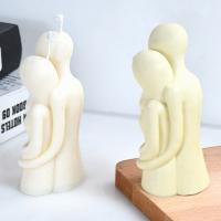 Molde De Vela De Silicona 3D Pareja Romántica Dulce Para Aromaterapia Y Arte De Grabado Decoración De Hogar Regalo De Boda Forma De Figura Humana Tamaño 12.5*7cm - details 7