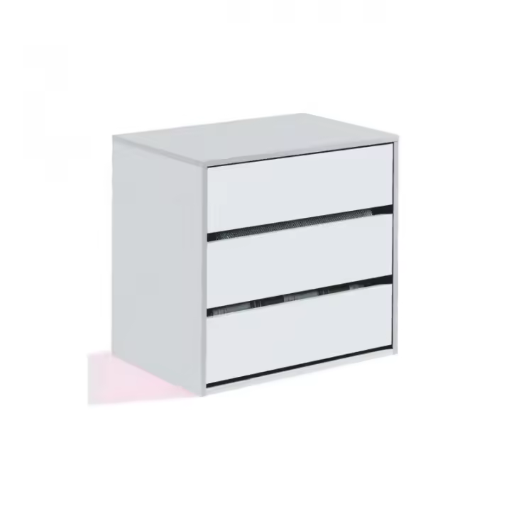 CAMA EXPRESS Cajonera de 3 cajones válida para armario de 60 cm de ancho en color blanco - 1
