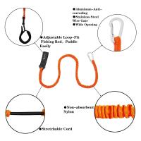 Correa Ajustable Para Remarca De Kayak Con Gancho De Seguridad Y Cordón Colado Para Caña De Pescar Accesorios De Barco - details 10