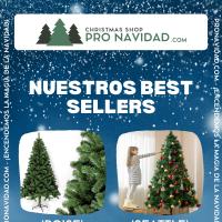 Pro Navidad® Árbol de Navidad 'Seattle'  Pino de Navidad Pino Aguja  Decoración Navideña de Alta Calidad  Árboles de Navidad súper poblados  90/120/150/180/210/240/300cm - details 0