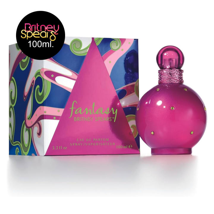 Fantasy by Britney Spears 100ml. Colonia Britney Spears Original para Mujer. Eau de Parfum con Vaporizador. Fragancia Dulce y Floral que te enamorará. Ideal para Uso Diario o Noches Especiales. Perfume Icónico que Despierta Fantasías. Colonia de Mujer Top