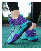 Zapatillas De Baloncesto Para Niños Explosivas Deportivas Verano Diseño Niche Cómodas Resistentes Al Desgaste Suela De Malla Transpirable - details 17