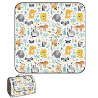 Manta de Picnic Estera Impermeable, Algodón Grueso, Ideal para Frutas, Equipo al Aire Libre, Dibujos Animados - details 0