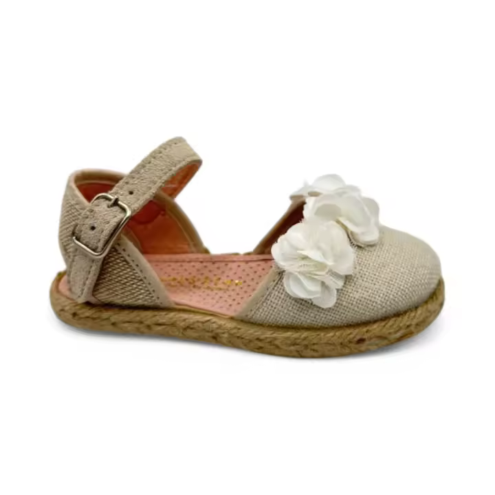 Zapatos marca Zapy para infantil en color beig - 1