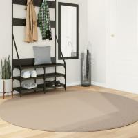 vidaXL Alfombra de pelo corto suave lavable HUARTE arena Ø 200 cm - details 0