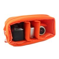 Bolsa De Protección Para Cámara DSLR Canon Nikon Sony Con Partición Y Padded Velvet Bolsa Suave Para Lentes De Cámara - details 11