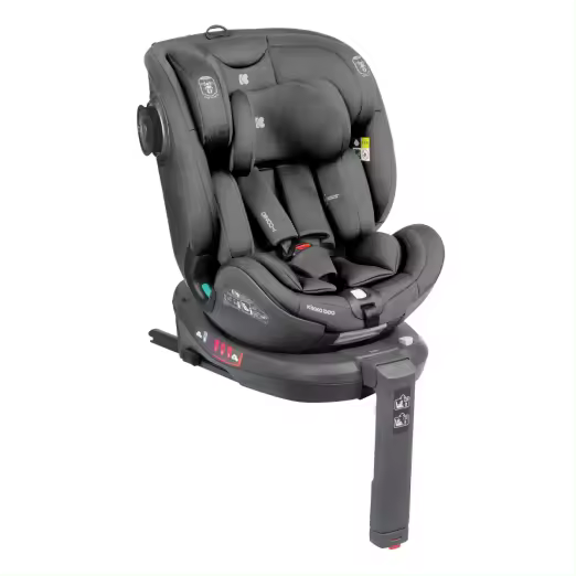 Silla Auto Kikka Boo Iconic Giratoria 360 Isize 40-150cm (hasta 12 Años) - Coche Segura - 1