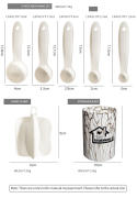 Set De Utensilios De Cocina En Silicona Rosa 18 Piezas Herramientas De Cocina Ecológicas Y Prácticas Incluye Tampones Medidora - details 6