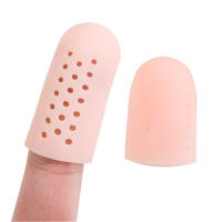 2Pcs Cubiertas De Dedos De Silicona Antifricción Transpirables Protege Contra Ampollas Protector De Pie Cuidado Del Pie - details 5