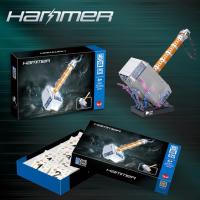 Mini-Brick Construcción Thunder Hammer Knew Built Bloques De Construcción Precisión Para Enthusiasts De Modelos Regalo Y Decoraciones Para Niños De 3-14 Años - details 2