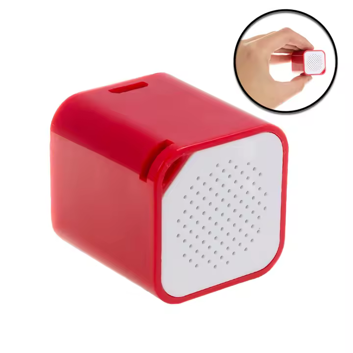 Mini altavoz Bluetooth cúbico con Manos libres 2x2x2cm - 1