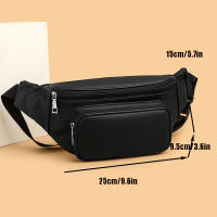 Bolsa De Cintura Para Hombre De Cuero Genuino 100% Mini Viaje Fanny Pack Bolsa De Cinturón De Cuero Para Teléfono Móvil Estilo Casual - details 24