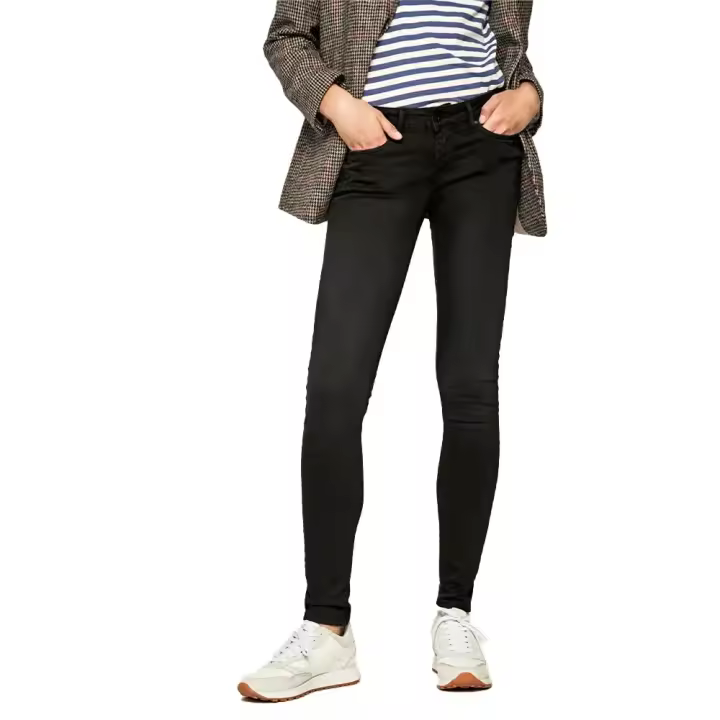 Ropa mujer Pantalones Pepe Jeans Vaqueros Soho Negro - 1