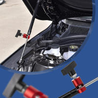 Soporte De Elevación Hidráulico Para Capó De Coche Maletero Y Trasero En Aluminio Anti-deslizante Duradero Clips De Fijación Automotriz - details 3