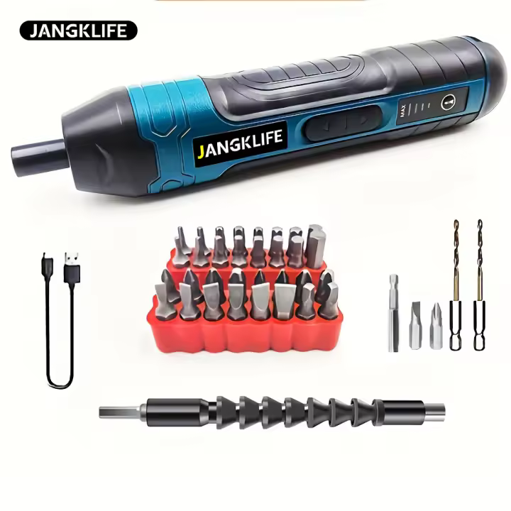 Destornillador Eléctrico Sin Cable Recargable 1300mah Mini Taladro 3.6V Herramientas Eléctricas Set Para Mantenimiento Y Reparación Doméstico - 1