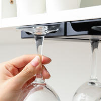 Soporte De Vino Colgante Para Estante Plástico Para Copa De Vino Secador Y Almacenamiento Para Cocina Y Barra - details 5