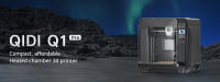 QIDI Tech Q1 Pro Impresora 3D, motores Z dobles, cámara de calor a 60°C, impresión a 350°C, hot-end de tres metales, nivelación automática, alta velocidad ≤600mm/s, procesador de 64 bits, detección de filamento, 245x245x240mm - details 0