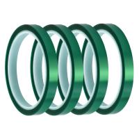 Cinta De Película PET Verde 33M/Rol Resistente a Altas Temperaturas Para Protección De Soldadura SMT PCB Aislamiento Y Escudo De Plata - details 6
