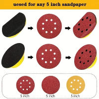 Bloque De Lijado Manual 5 Pulgadas Con Sujeción Por Vello Para Mascarillas Y Polisores Para Trabajos De Carpintería - details 4