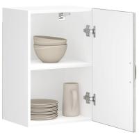 vidaXL Armario de pared de cocina Lucca en color Roble Sonoma/Negro/Madera antigua y más | almacenamiento funcional diseño moderno para baño dormitorio sala - details 6