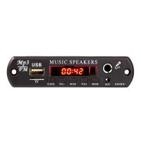 KEBIDU Decodificador MP3 WMA Con Micrófono Inalámbrico Para Coche Bluetooth 5.3 USB TF Radio DIY Reproductor De Música Con Control Remoto - details 1