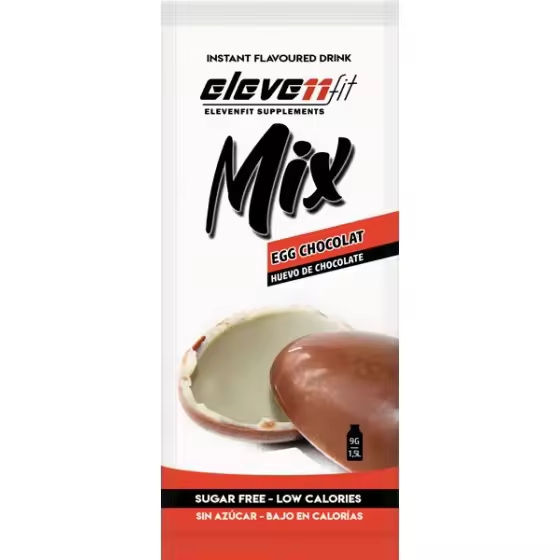24x Mix para postres Saborizante En Polvo  (24X9G) - ElevenFit  Sin azúcar  Sin calorías  Para preparar deliciosos postres  Fácil de preparar   Bebidas mix - 1
