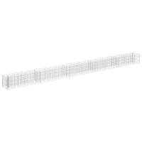 vidaXL Arriate de gaviones de acero Dimensiones 90 x 30 x 60 cm,  90 x 30 x 90 cm,  180 x 30 x 10 cm y mas - details 5