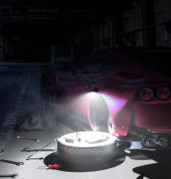 Linterna De Trabajo Recargable USB XPG+COB Luz De Emergencia Para Coche Y Garage Linterna Magnética Portátil Antigolpes Y Impermeable - details 0
