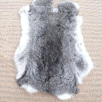 Alfombra De Peluche De Conejo De Color Natural Irregular Súper Suave Para Decoración De Hogar Protección De Rodillas Y Cintura Tapete De Faux Fur Para Adultos - details 6