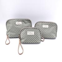 Bagsgarden Neceser de 3 piezas impermeable de lunares, adecuado para cosméticos, bolsa de viaje y gran capacidad de almacenamiento - details 0