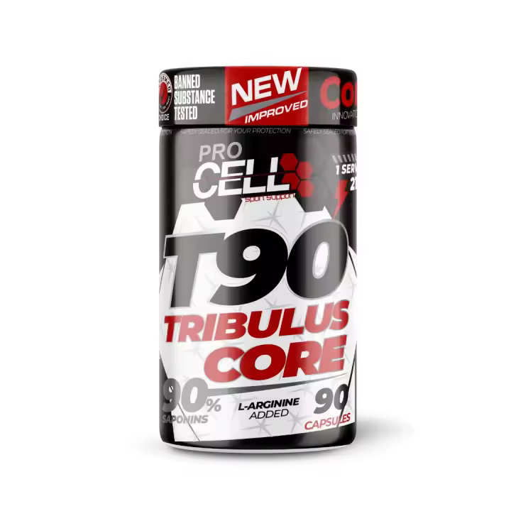 Tribulus Core 90 caps Procell Sport - Suplemento de Tribulus Terrestris con 90% de Saponinas - 1