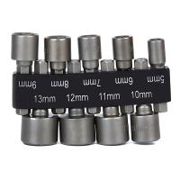 Juego De 9 Piezas De Llaves De Fijación Y Destornillador De Mano Con Herramientas De Perforación 5-13mm Juego De Llaves Métricas De 1/4" De Abrazadera De Acero Cromo Vanadio - details 2
