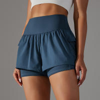 Shorts Deportivos De Mujer Para Gimnasio Y Tenis Con Bolsillos Pantalones Elásticos De Yoga Y Golf Entrenamiento Correr - details 47