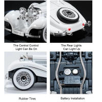 Coche De Juguetes De Acción 1:18 500K Modelo De Metal Con Llantas De Goma Luz Y Sonido Para Niños Regalos De Navidad - details 14