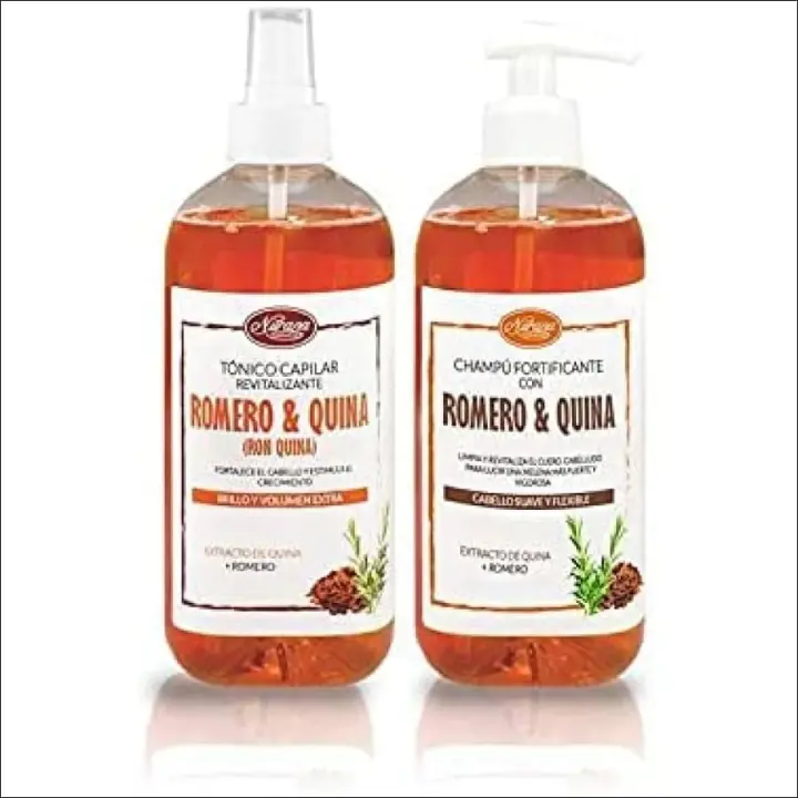 Nurana PACK Ronquina (romero & quina) Champú + Loción 500+500ml - 1