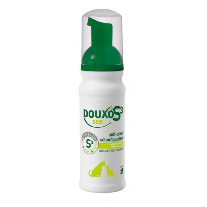 Douxo S3 Seborrea Mousse 150 ml  Espuma antiseborreica con fitoesfingosina - 1