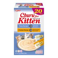 iNABA CHURU KITTEN - Variedad pollo y atún - 20 sobres x 14 gr para gatitos de hasta 1 año - details 0