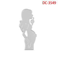 Molde De Corte De Ángel Para Novia Pareja En Metal Para Scrapbooking Decoración Y Artesanía De Papel Patrón De Figura Humana - details 12