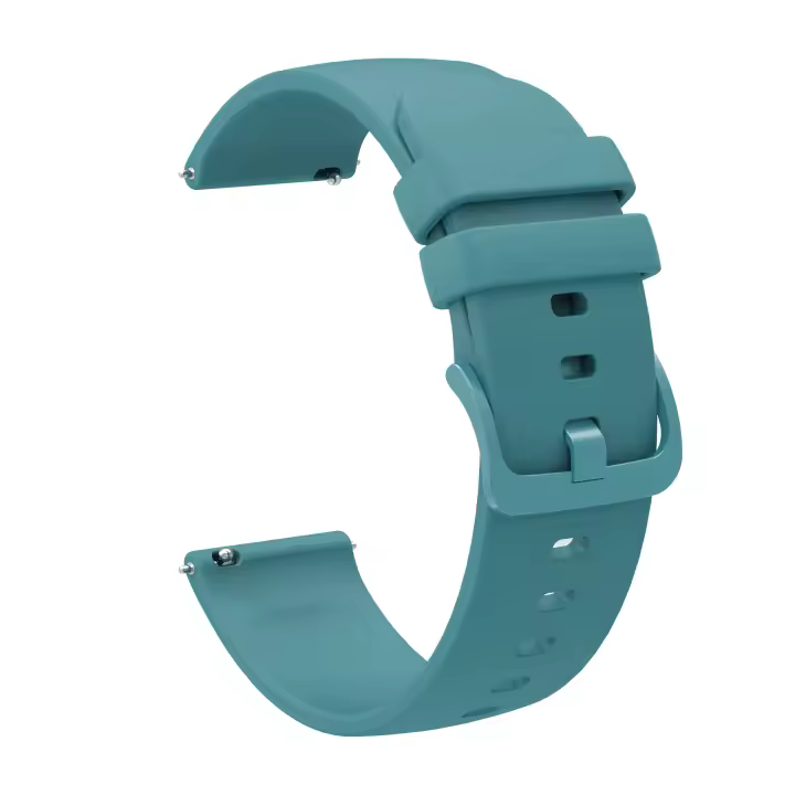 Correa De Reemplazo De Silicona 18mm Para Garmin VENU 2S Vivoactive 3S 4S Vivomove 3S Forerunner 265S 255S Reloj Inteligente Unisex - 1
