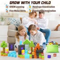 Bloques De Construcción Magnéticos Creativos 2025 MOC Para Niños Y Niñas Juguetes De Construcción Para Clase Regalos De Cumpleaños - details 0